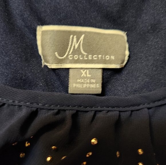 Beautiful Royal Blue Blouse - Picture 1 of 2